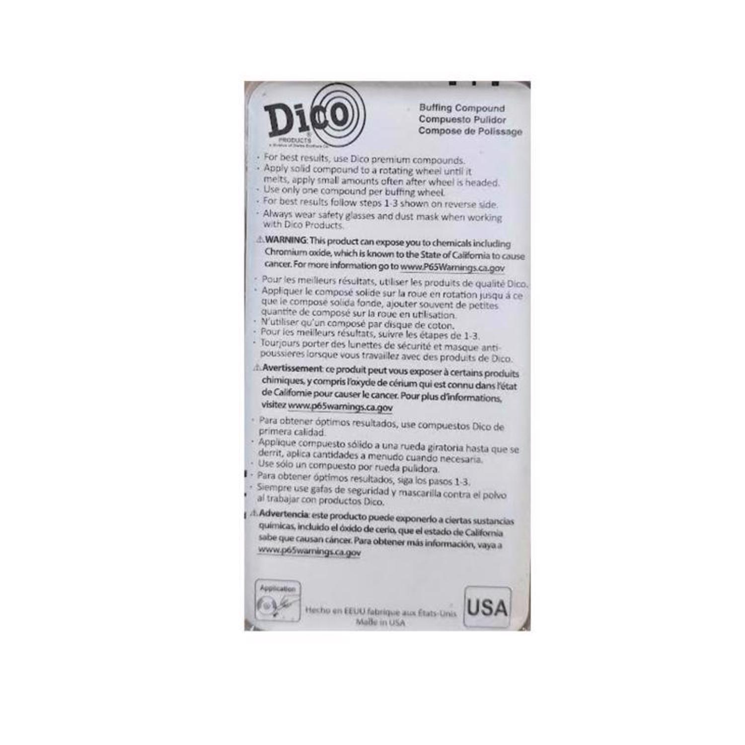 Dico Cordless 1 in. Buffing Compound