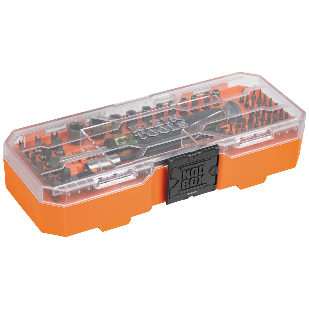 Klein Precision Ratchet and Driver System, 64-Piece