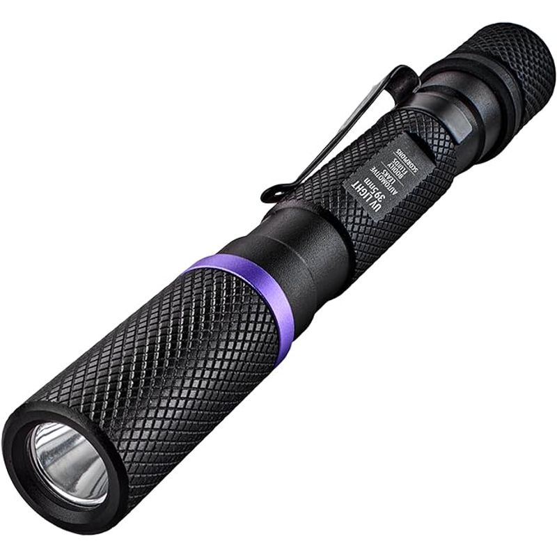 Police Security UV Inspection Light Flashlight