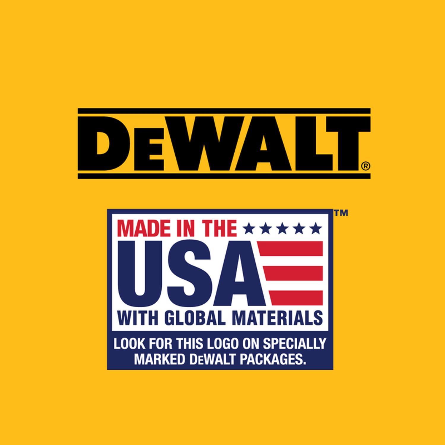 DEWALT 9 in. Bi-Metal Reciprocating Saw Blade 6 TPI 5 pk
