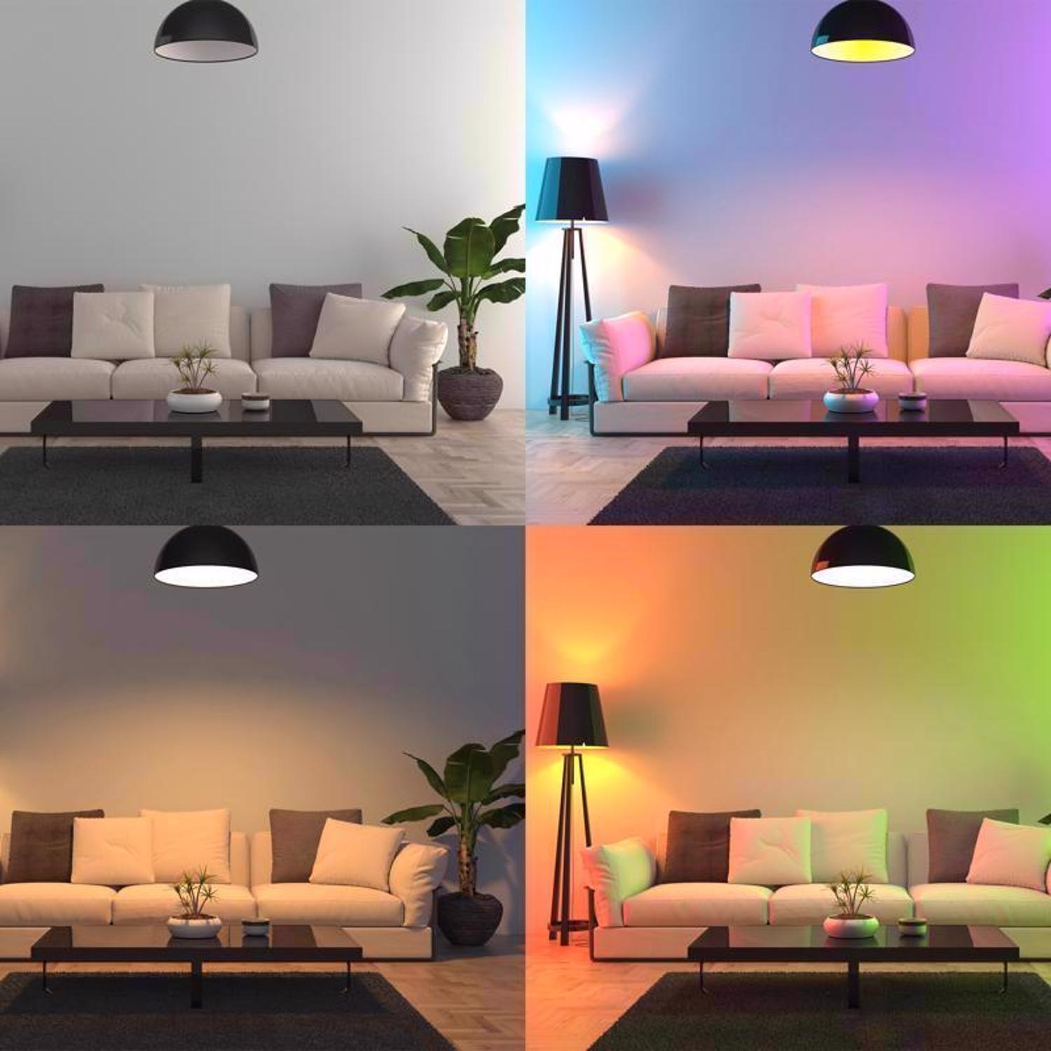 Feit PAR38 E26 (Medium) LED Floodlight Bulb Color Changing 90 Watt Equivalence 1 pk