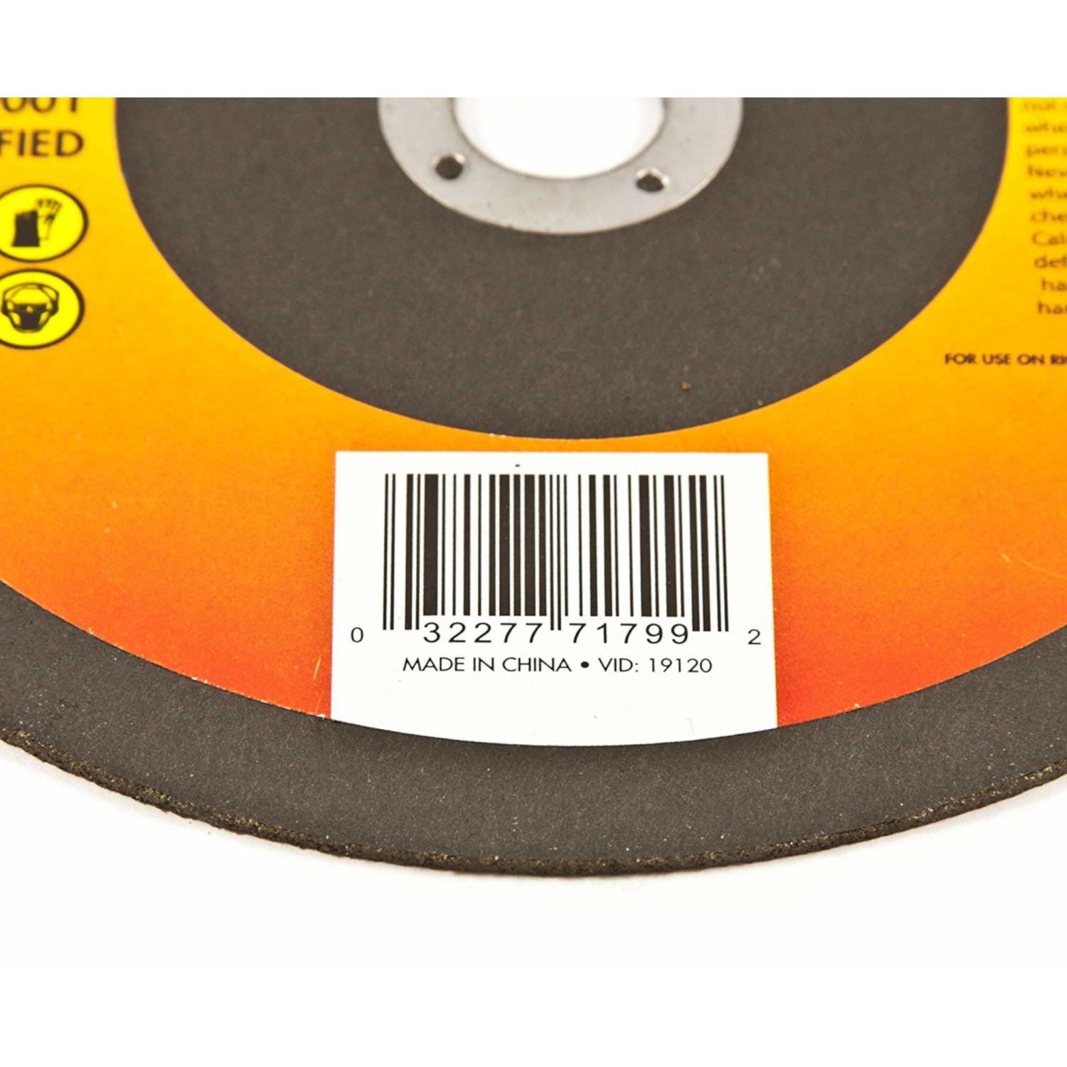 Forney 6 in. D X 5/8 in. X 1/16 in. thick Aluminum Oxide Metal Cut-Off Wheel 1 pc