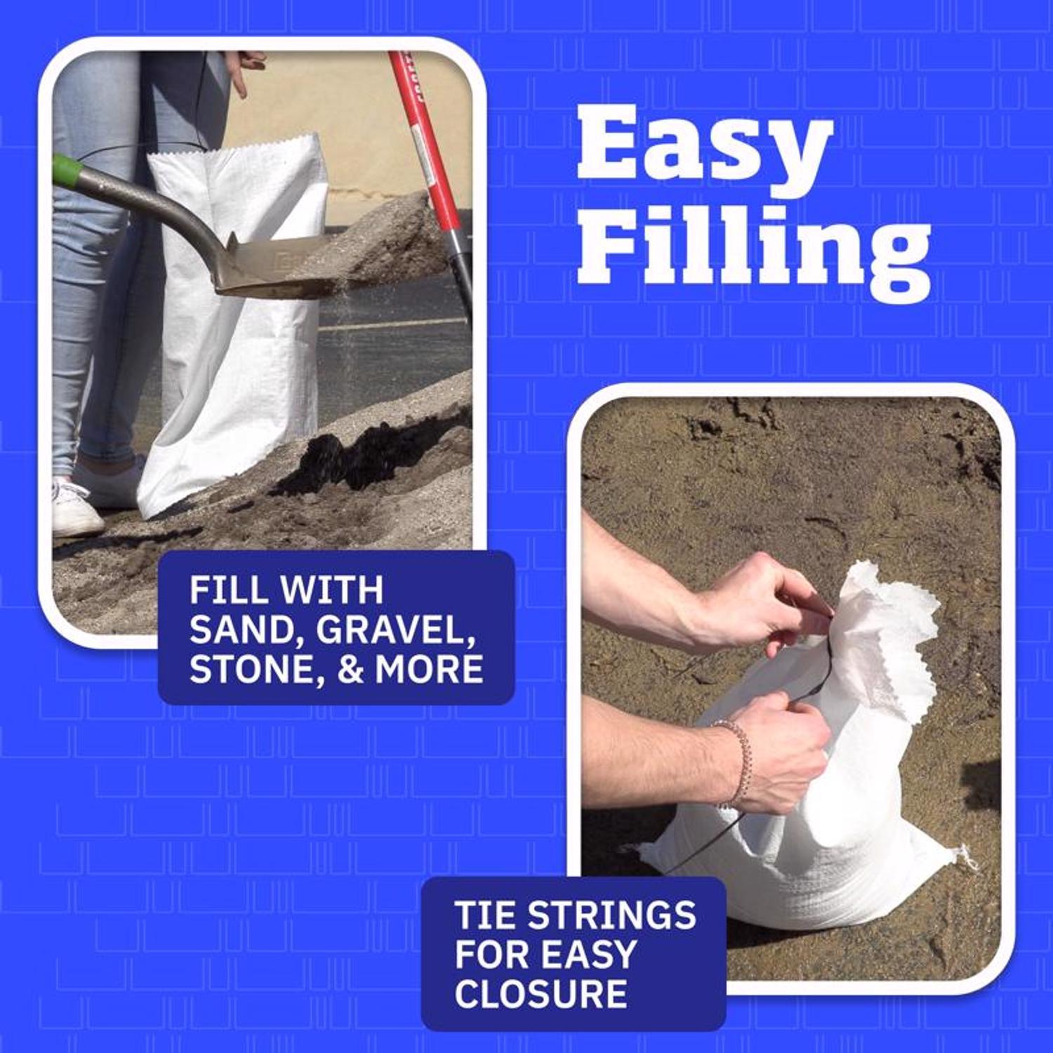DuraSack White Sand & Utility Bags 25 bag