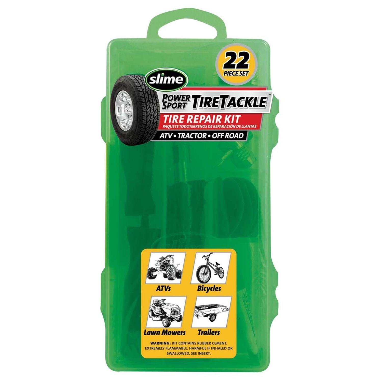 Slime TireTackle Tire Repair Toolbox