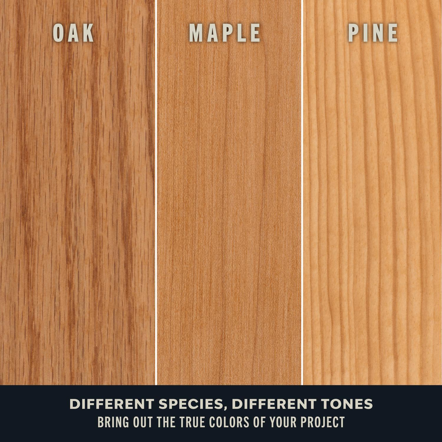 Varathane Semi-Transparent Spring Oak Oil-Based Urethane Modified Alkyd Fast Dry Wood Stain 1 qt