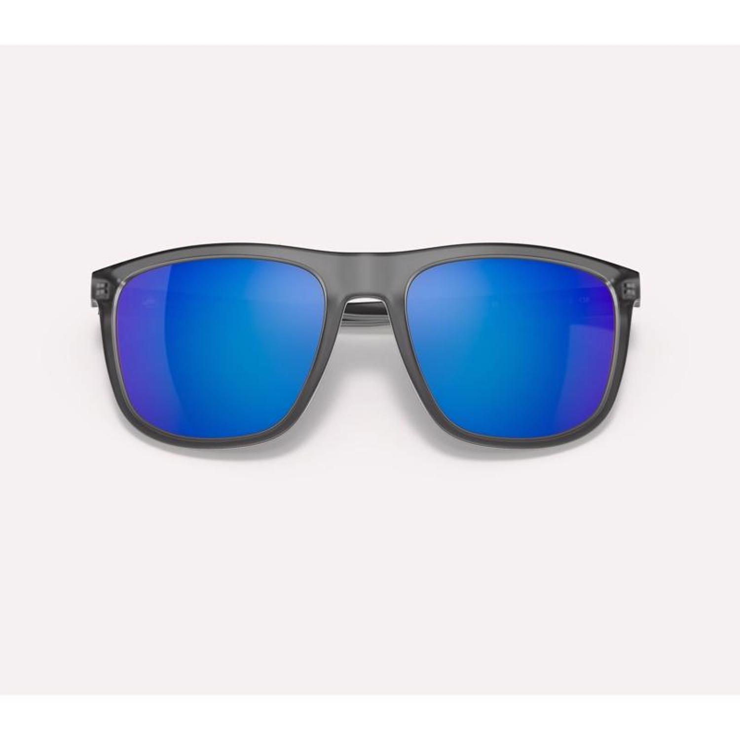 Native Mesa Sunglasses Unisex Matte Smoke Crystal Frame Blue Lens Polarized Blue Light Blocking