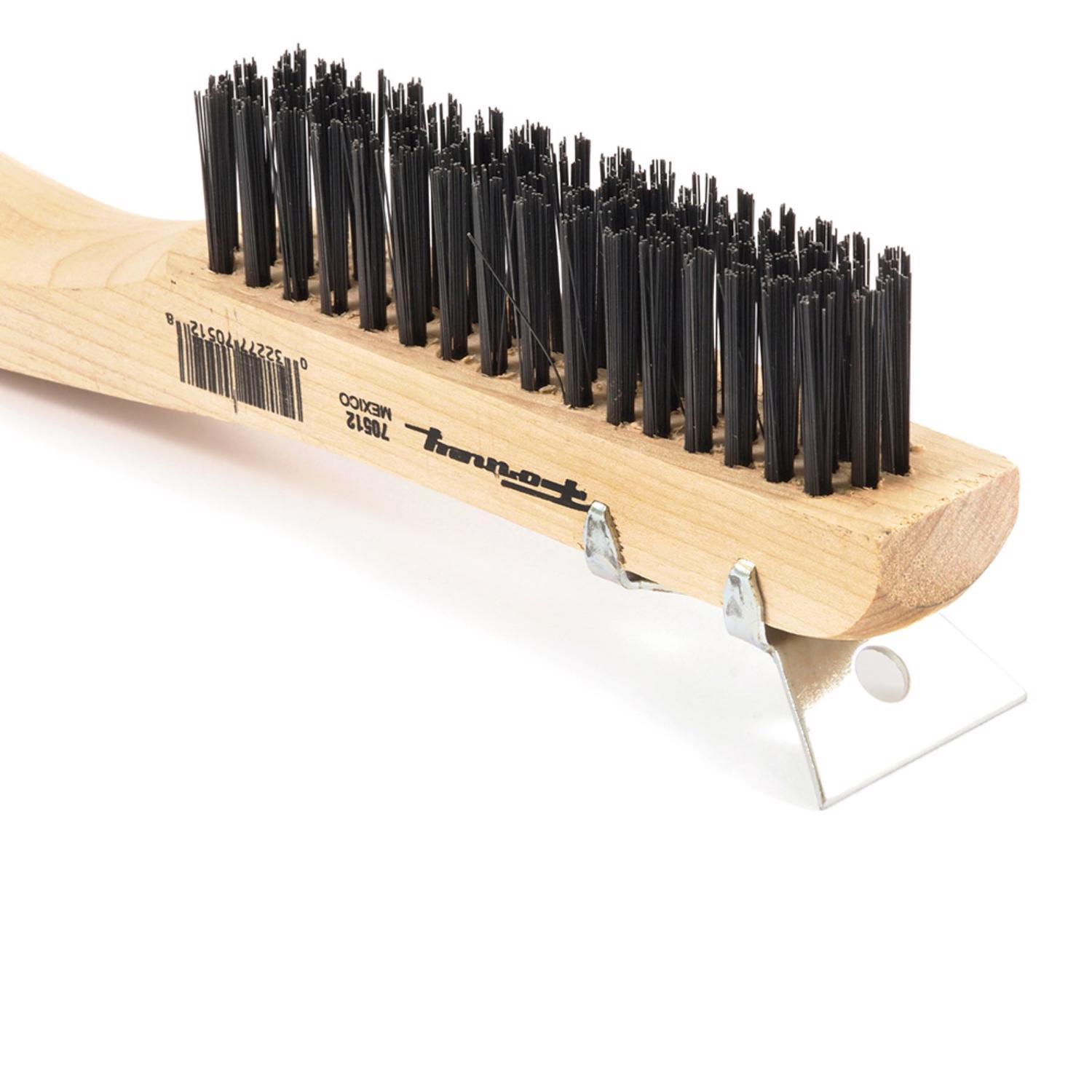 Forney 10-1/4 in. L X 2.75 in. W Scratch Brush Steel 1 pc