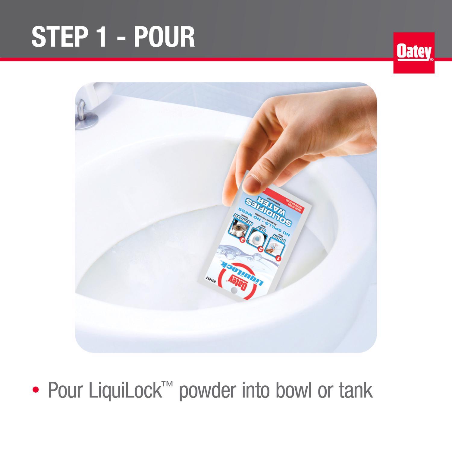 Oatey Liquilock Water Solidifier