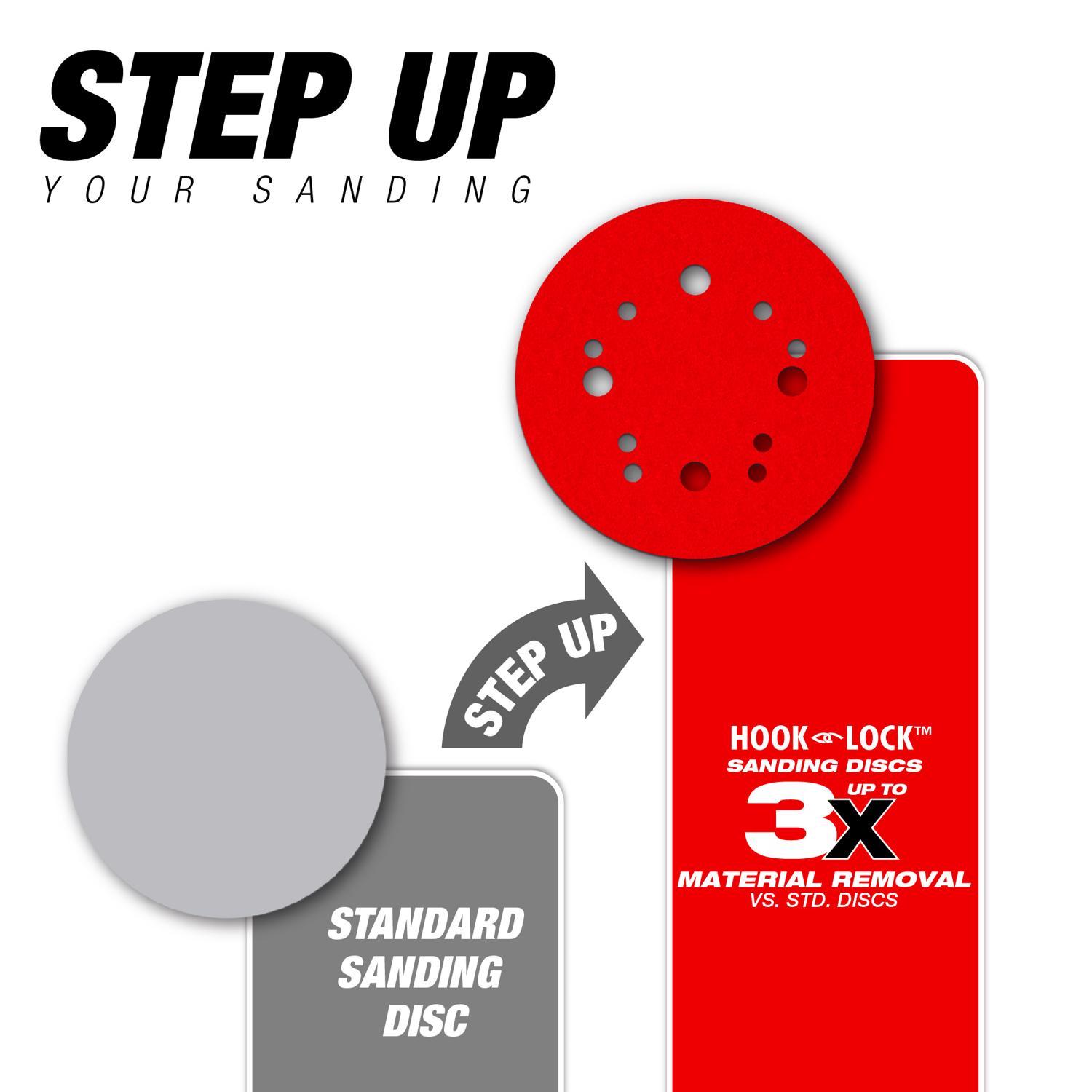 Diablo 6 in. Ceramic Blend Hook and Lock Sanding Disc 100 Grit Medium 10 pk