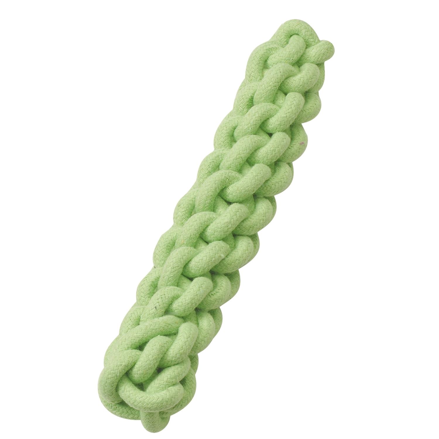 Spot For Dog Assorted Rope/Rubber Knotical Tuff Stick
