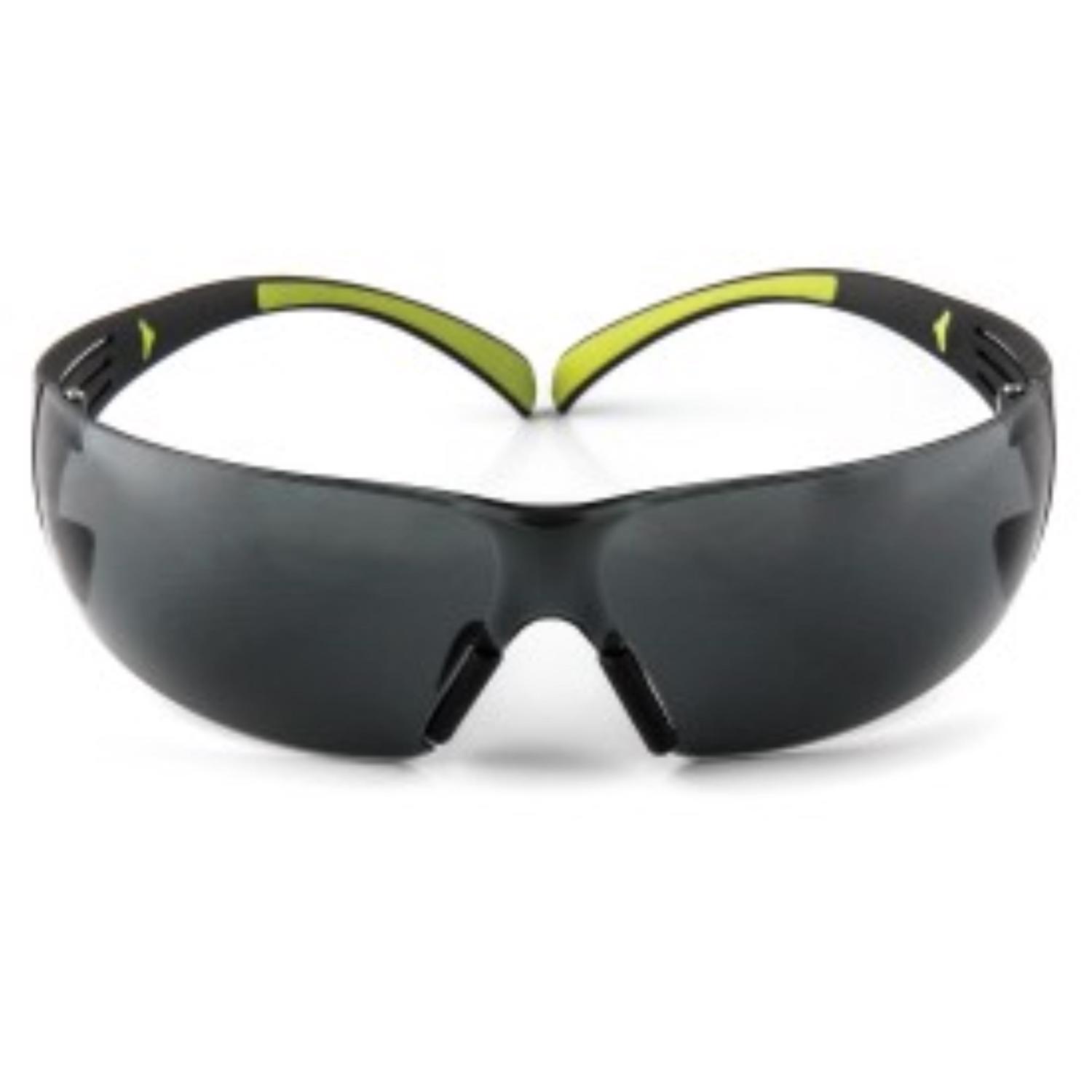 3M SecureFit Anti-Fog Safety Glasses Gray Lens Black Frame 1 pc