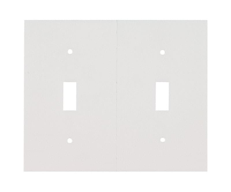 M-D White Foam Toggle Wall Plate Sealers 6 pk