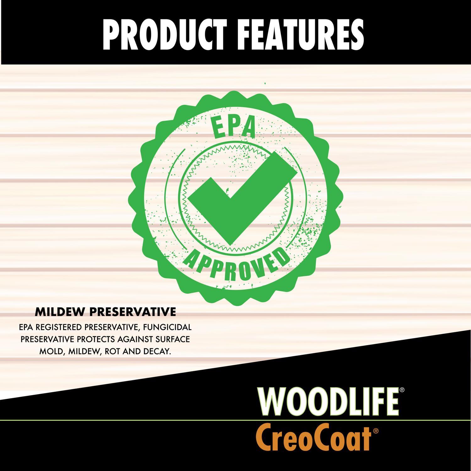 Wolman Woodlife Black Semi-Transparent Water-Based Wood Preservative 1 gal