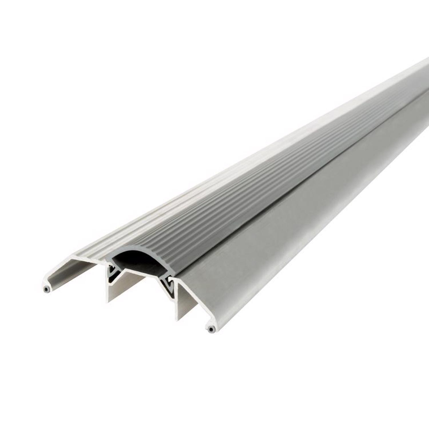 M-D Building Products 1.125 in. H X 3.75 in. W X 36 in. L Aluminum Deluxe High Threshold Silver