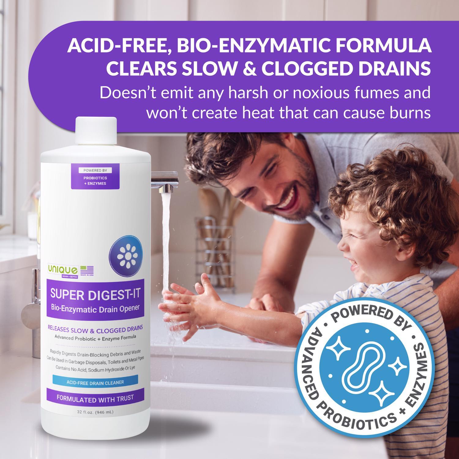 Unique Liquid Drain Opener 1 qt
