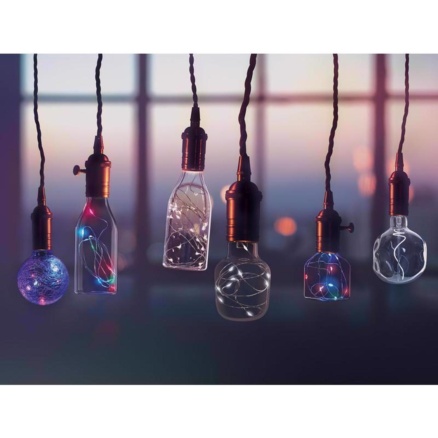 Feit Bottle E26 (Medium) LED Bulb Multi-Colored 11 Watt Equivalence 1 pk