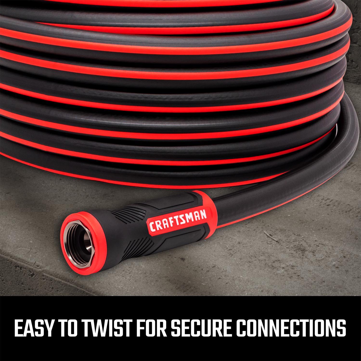 Craftsman 5/8 in. D X 100 ft. L Heavy Duty Professional Grade Garden Hose