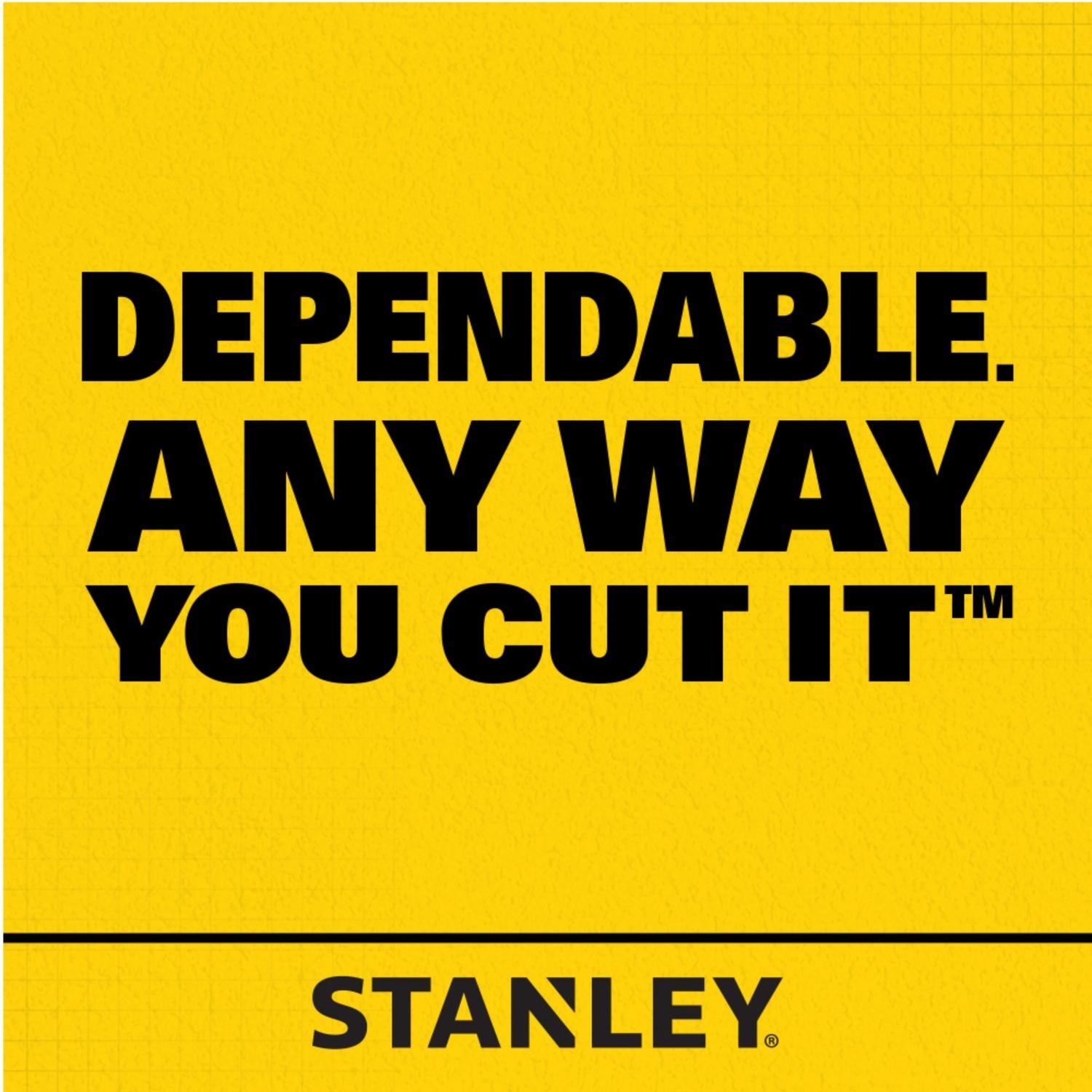 STANLEY Classic 99 6 in. Retractable Utility Knife Gray 1 pk