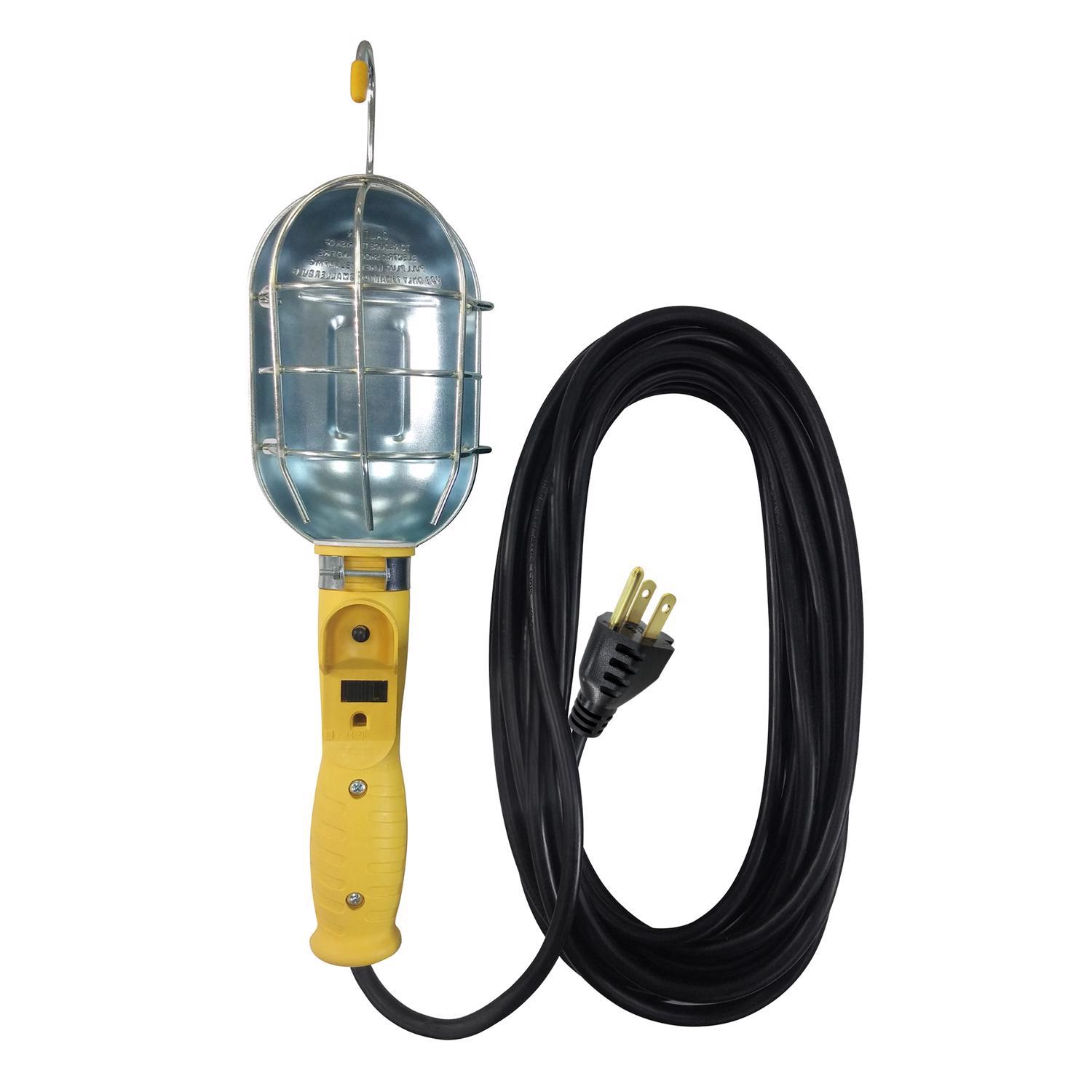 Ace 1320 W 25 ft. 16/3 SJT Incandescent Trouble Light