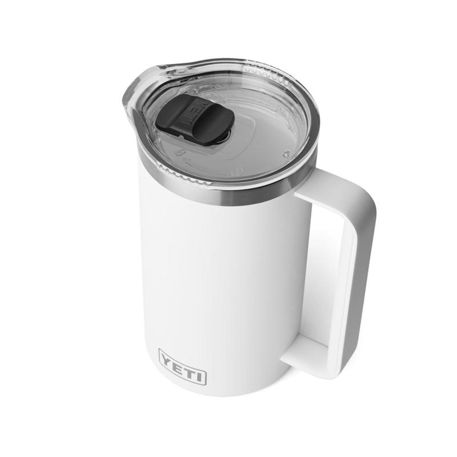 YETI Rambler 64 oz White Pitcher Stainless Steel