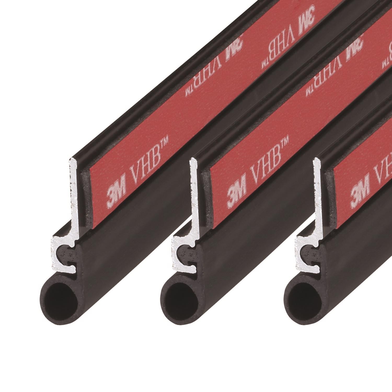 M-D Building Products CINCH Bronze Aluminum Door Set Seal For Top/Side Seal 84 in. L X 0.25 in.