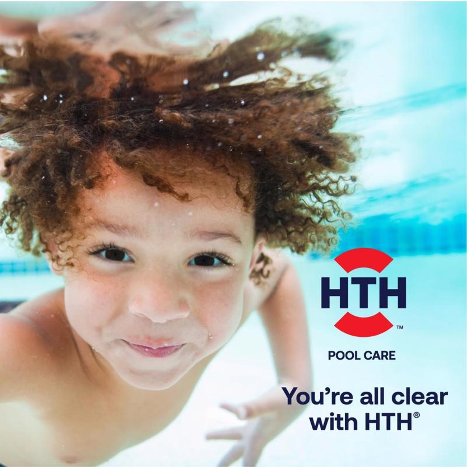 HTH Pool Care 3&quot Tablet Chlorinating Chemicals 15 lb