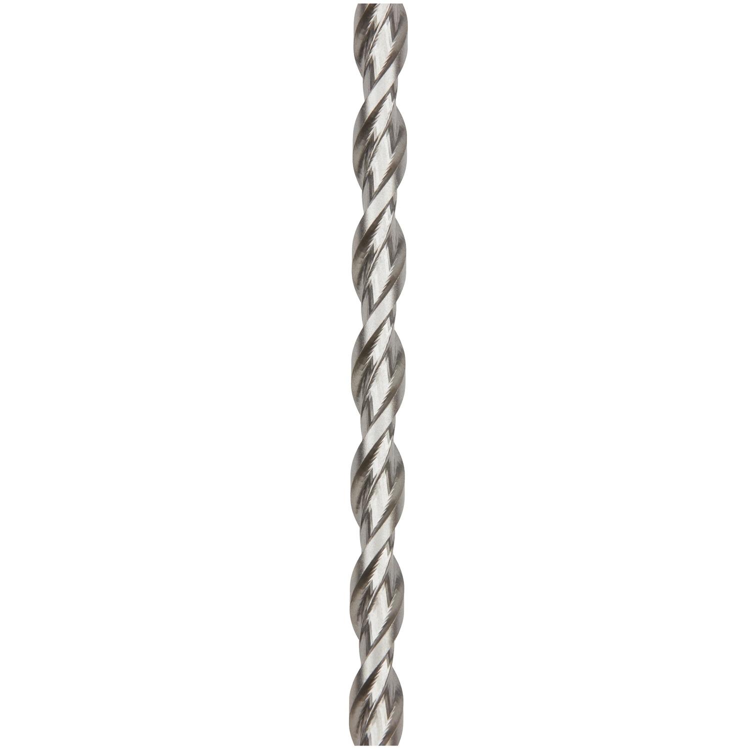 DEWALT 1 in. X 12 in. L Carbide Tipped Percussion Drill Bit 3-Flat Shank 1 pc