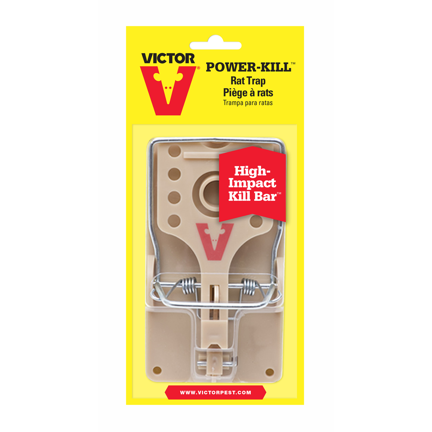 Victor Power-Kill Medium Snap Trap For Rats 1 pk