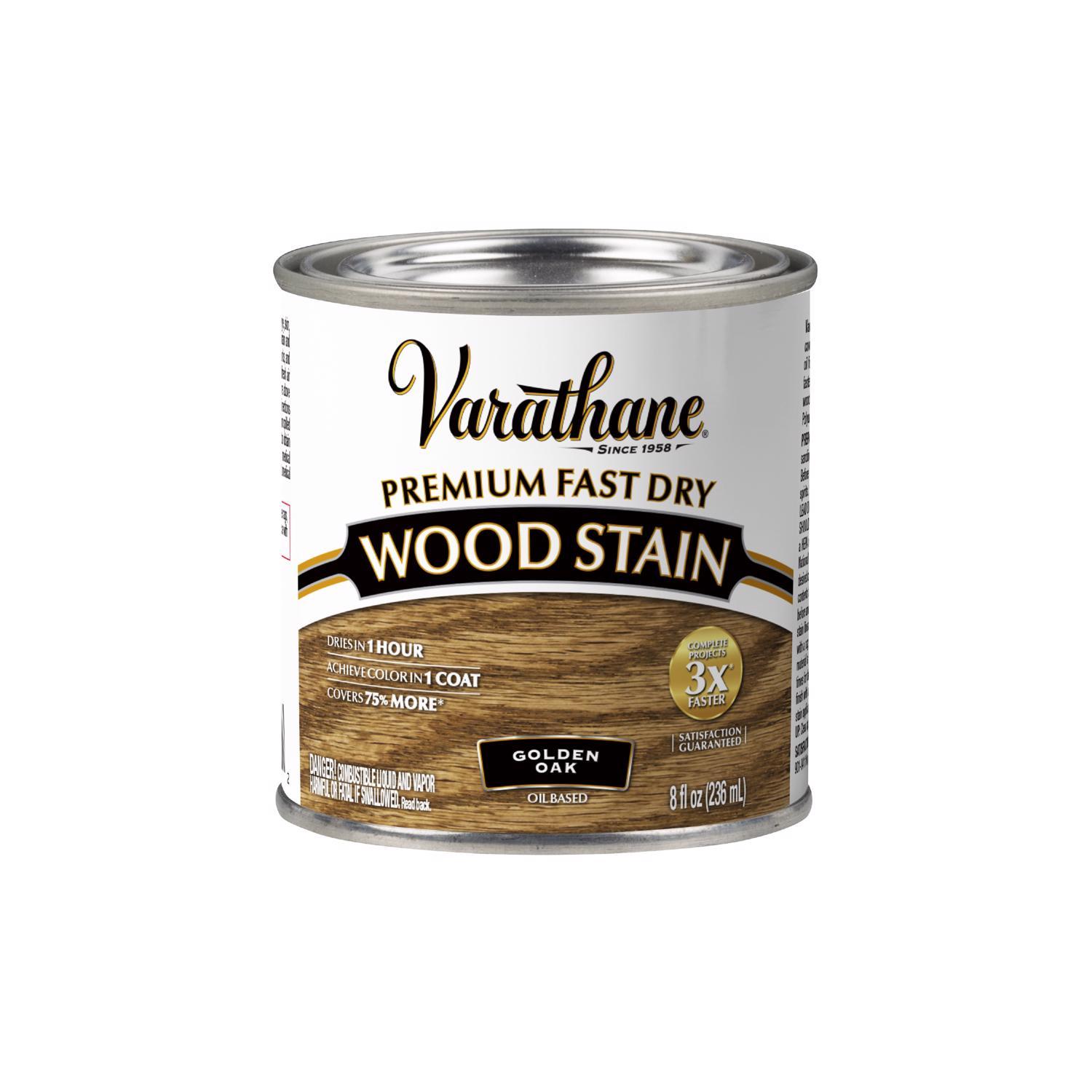 Varathane Premium Semi-Transparent Golden Oak Oil-Based Urethane Modified Alkyd Fast Dry Wood Stain