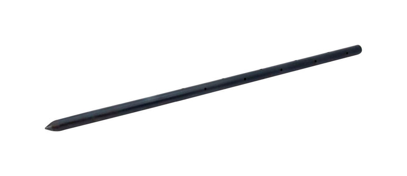 Grip-Rite Carbon Steel Round Steel Stakes With Holes 18in. H x 3/4in. W