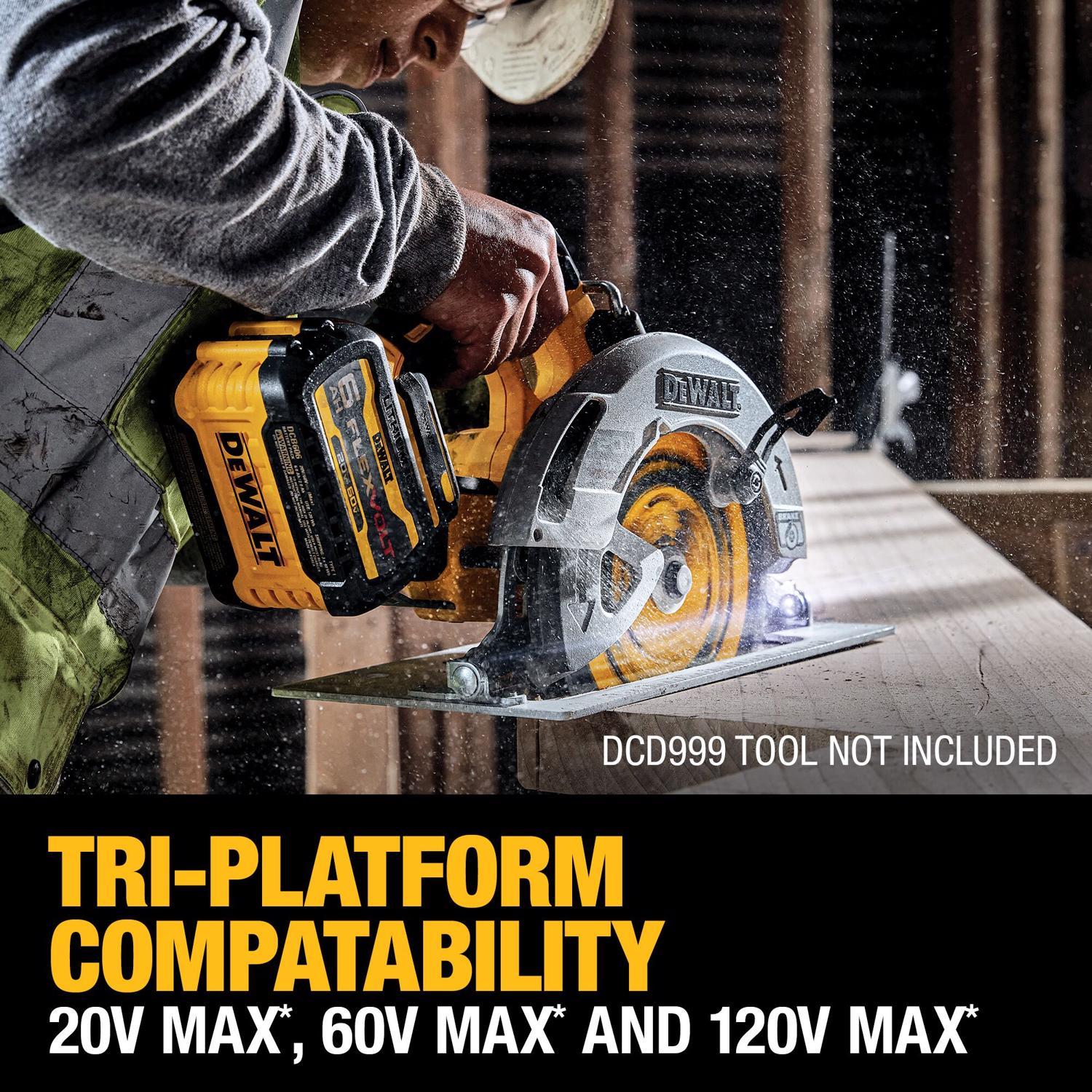 DeWalt 20V-60V MAX FLEXVOLT DCB606 6 Ah Lithium-Ion Battery 1 pc