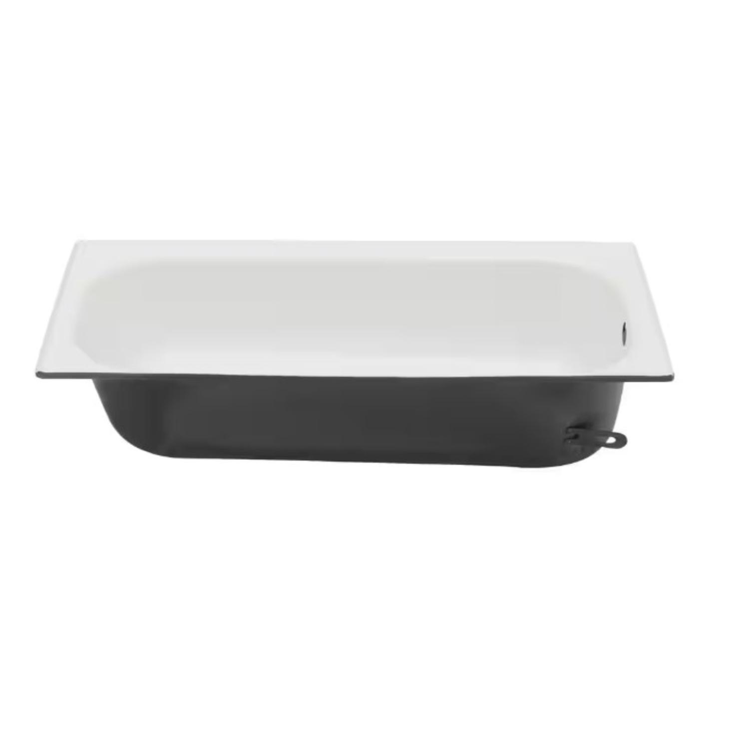 Bootz 14.25 in. H X 30 in. W X 60 in. L White Bathtub