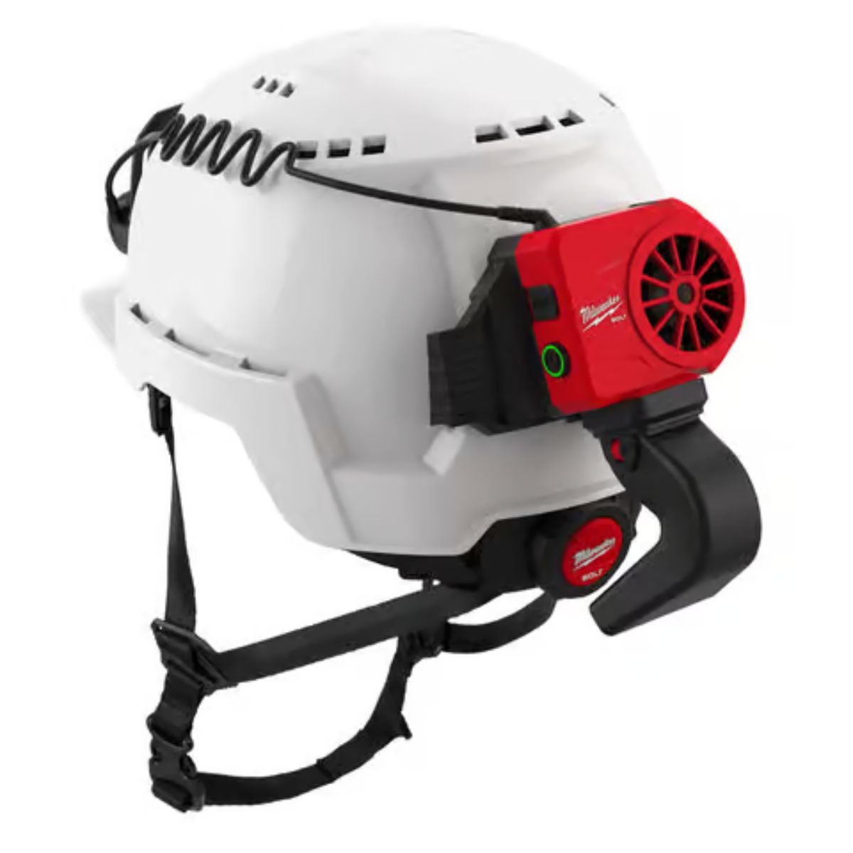 Milwaukee Hard Hat Cooling Fan White