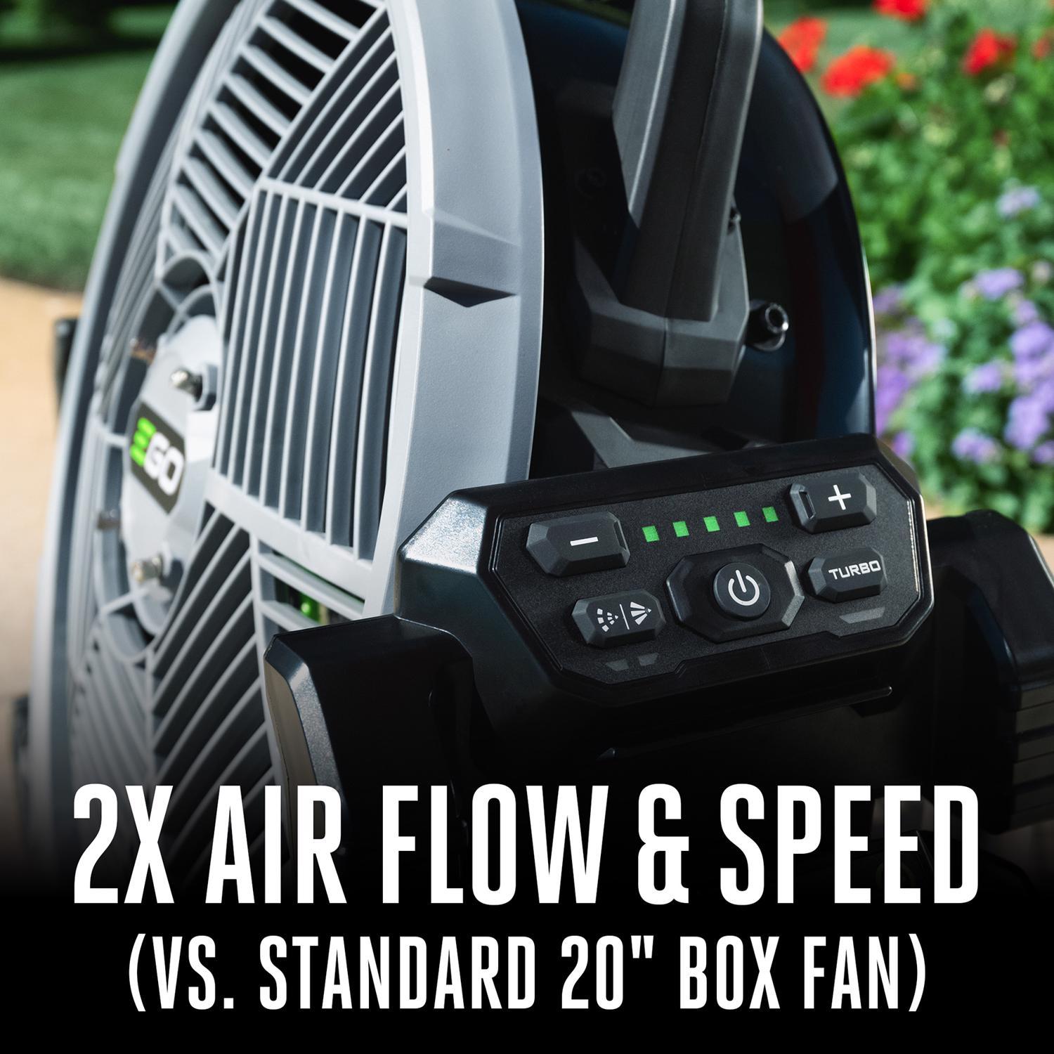 EGO Power+ 5 speed Misting Cordless Fan Bare Tool