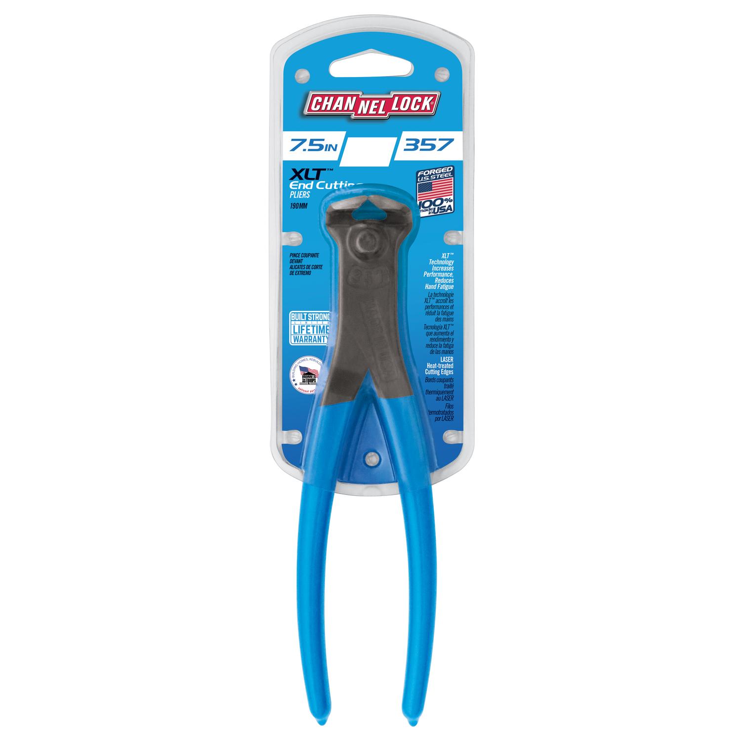 Channellock 7.5 in. Steel End Cutting Pliers
