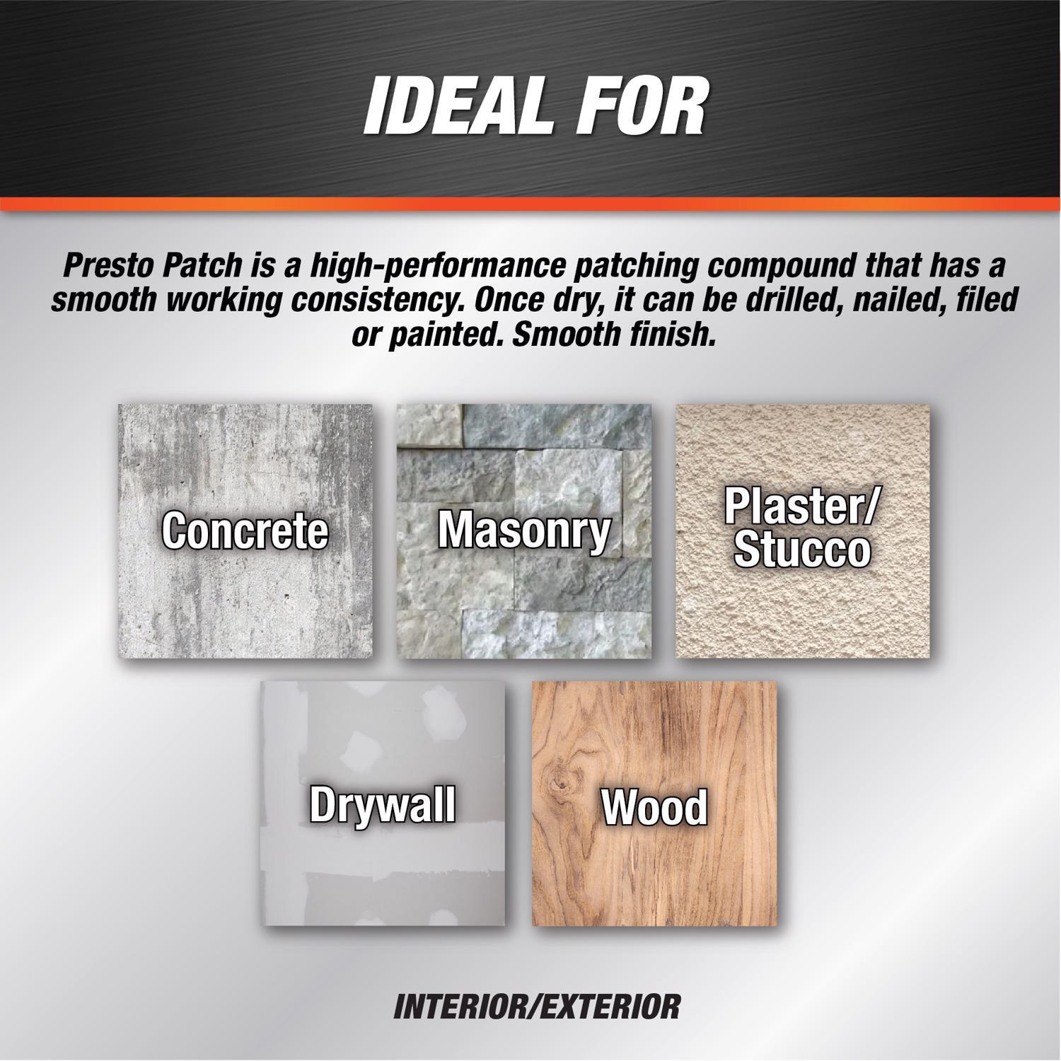 DAP Presto White Patch 4 lb