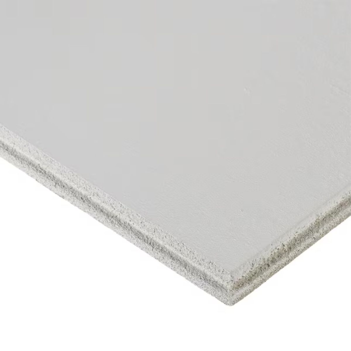 Armstrong Ceilings 1-ft. x 1-ft. Washable White White Mineral fiber Surface-mount Ceiling Tile