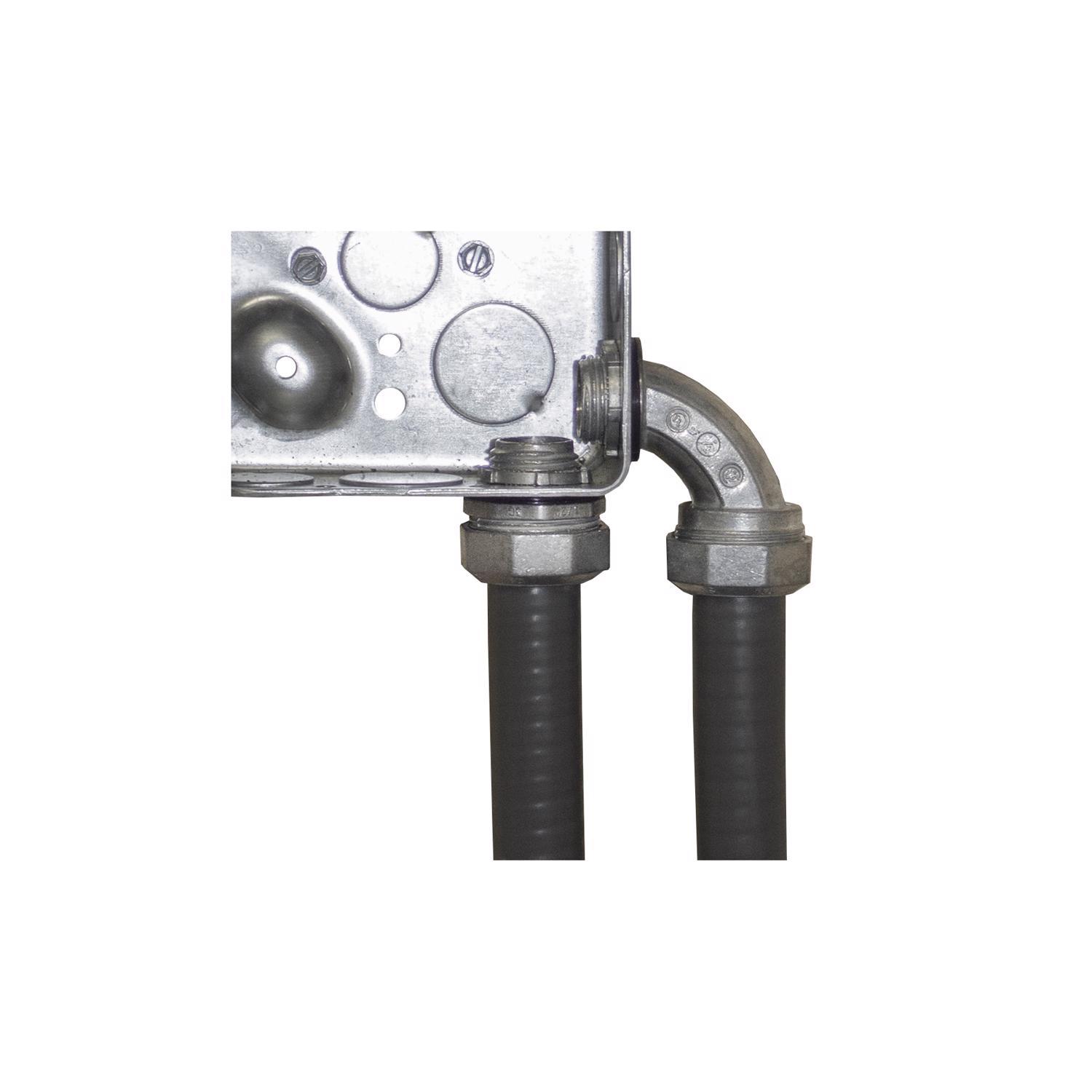 Sigma Engineered Solutions ProConnex 3/4 in. D Die-Cast Zinc Straight Connector For Liquid Tight 1 p