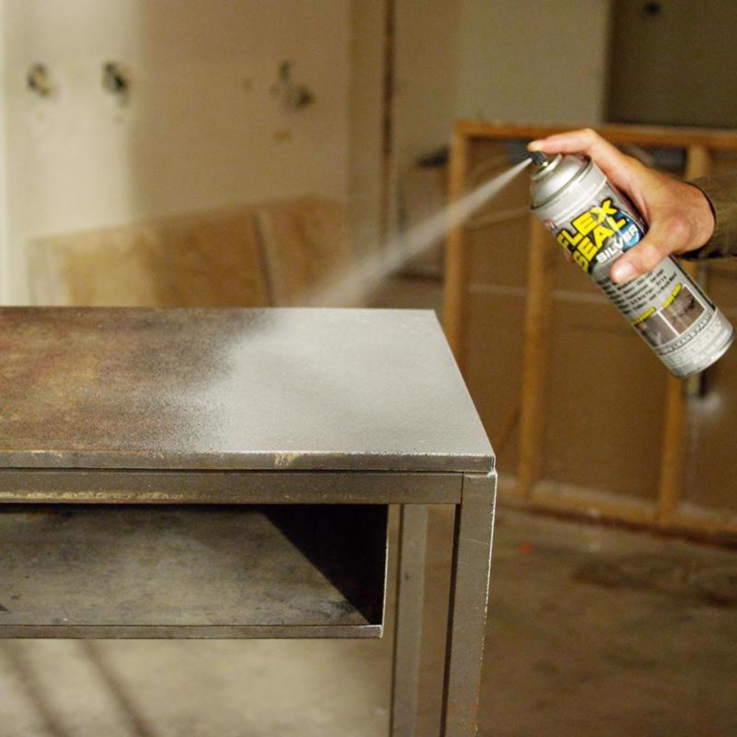 Flex Seal Family of Products Flex Seal Gray Rubber Spray Sealant 14 oz