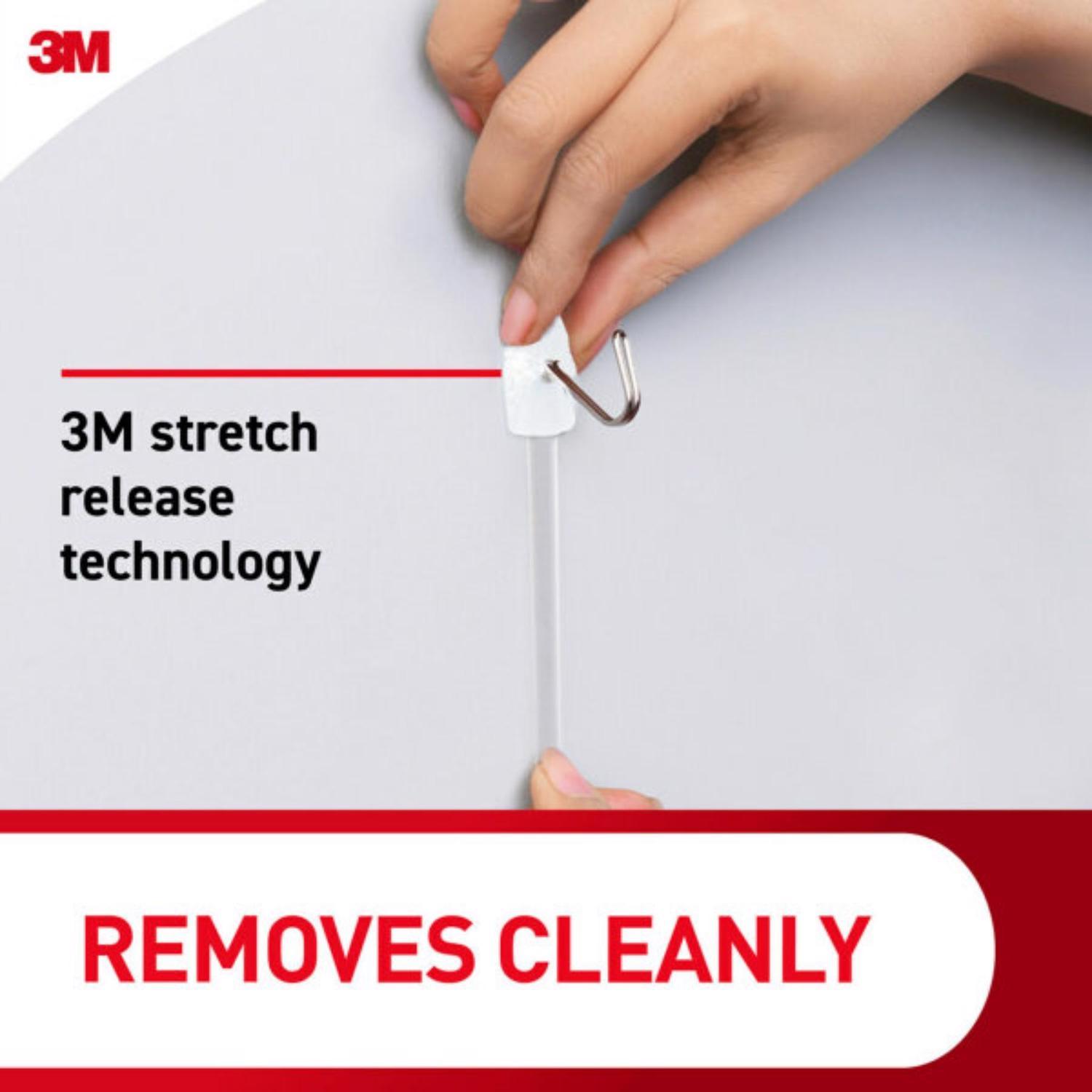 3M Command Small Plastic Wire Hooks 1.625 in. L 1 pk