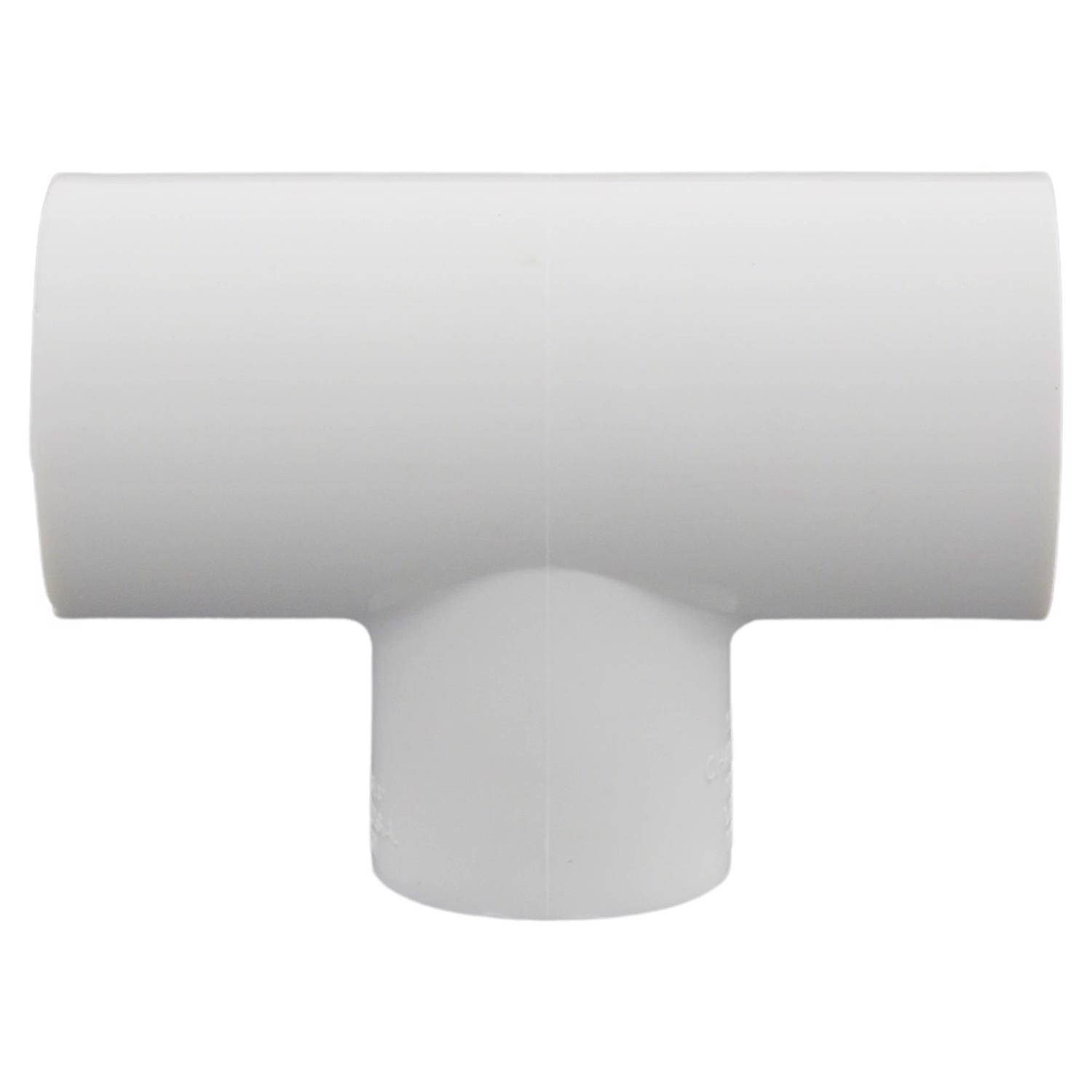 Charlotte Pipe Schedule 40 3/4 in. Slip X 1/2 in. D FPT PVC Reducing Tee 1 pk
