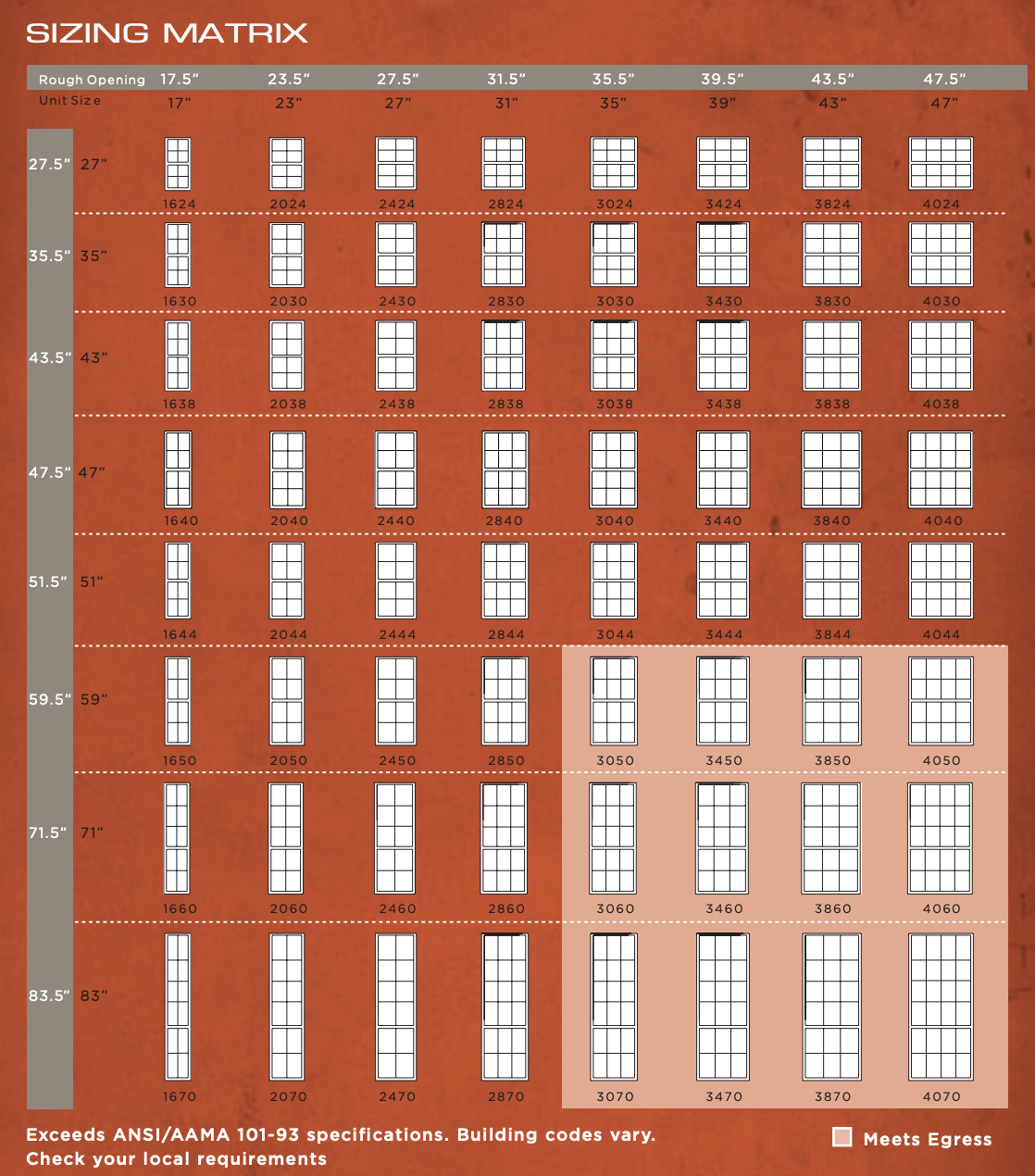 24 in. x 28 in. Bronze Aluminum Insulated Window (4/4 Window Pane Arrangement)