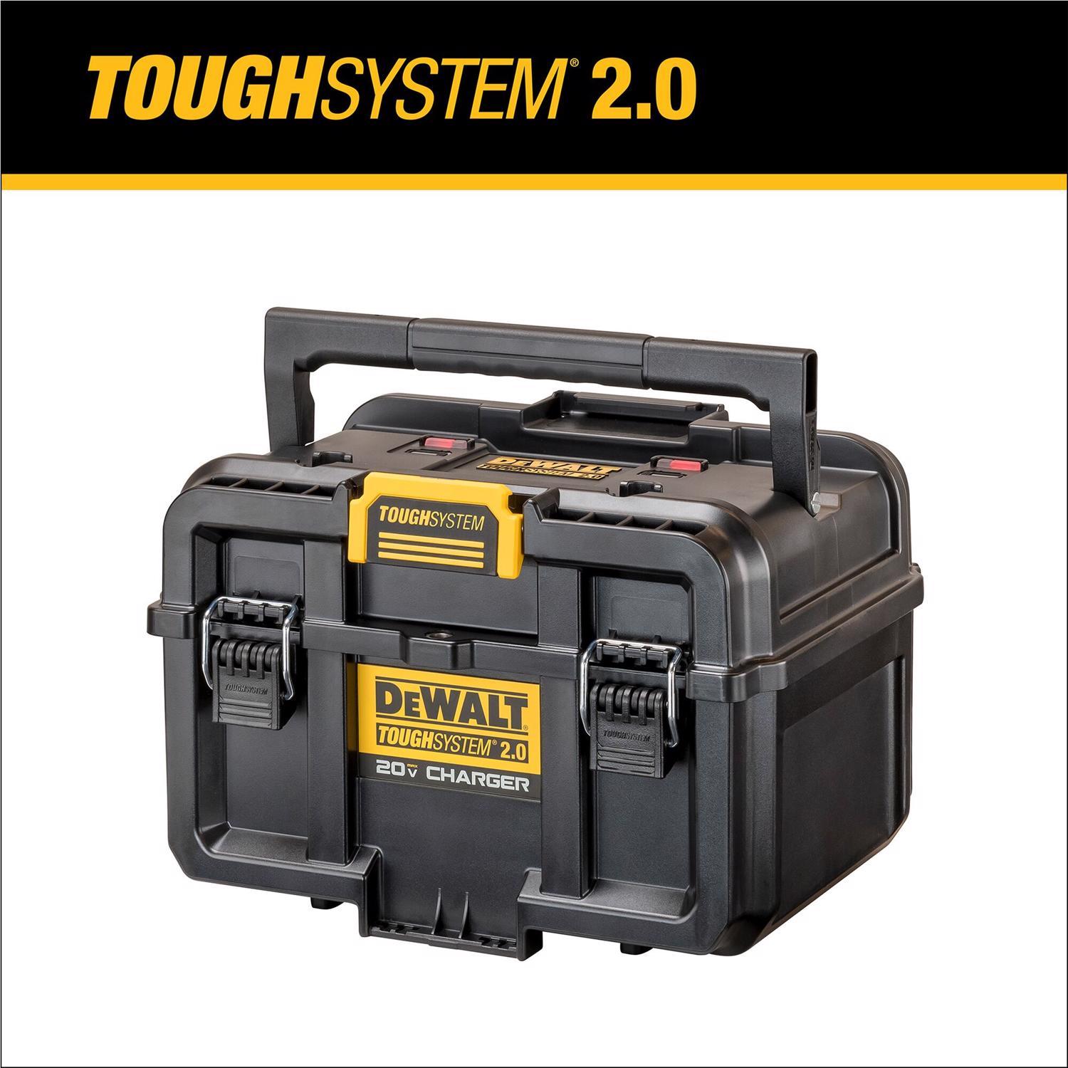 DeWalt 20V MAX Tough System 2.0 DWST08050 Lithium-Ion Box Battery Charger Box 1 pc