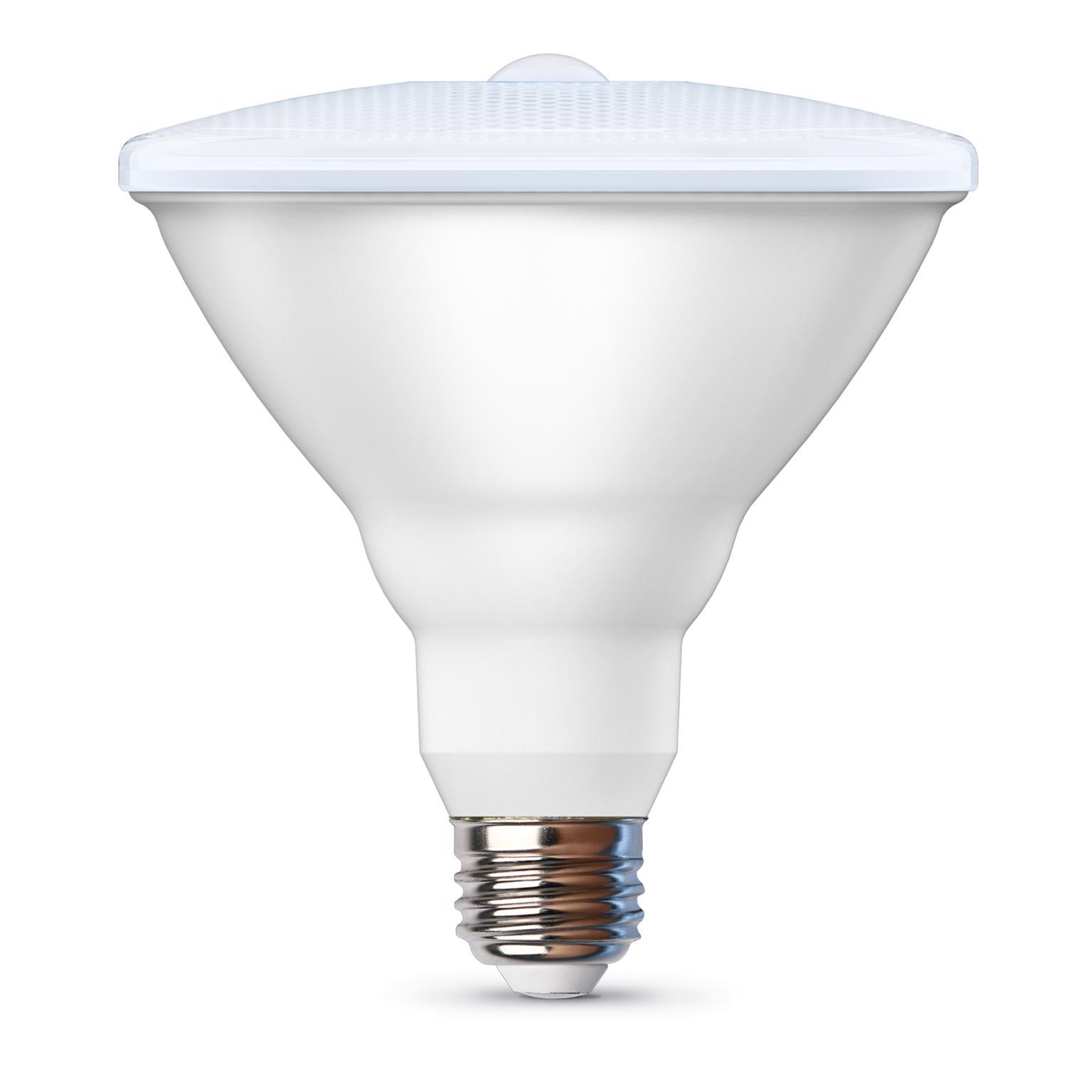 Feit PAR38 E26 (Medium) LED Motion Activated Bulb Daylight 120 Watt Equivalence 2 pk