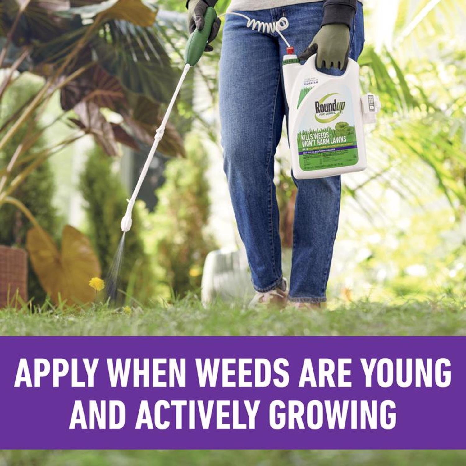 Roundup Weed Killer Refill RTU Liquid 1 gal