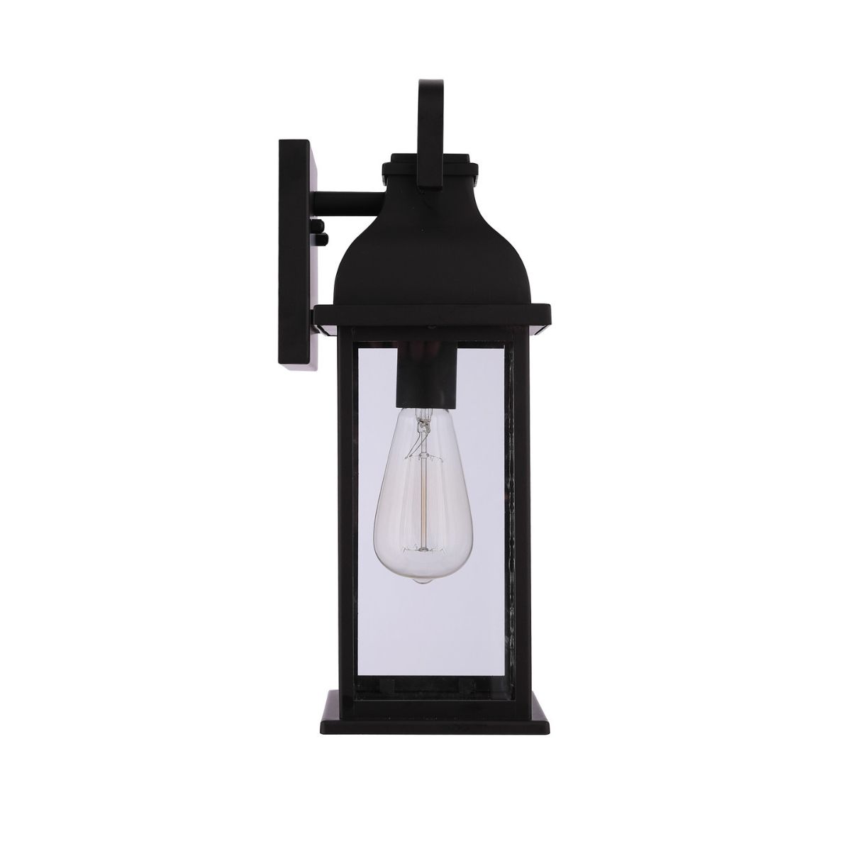 Craftmade Bent Tree 1 Light Outdoor Wall Lantern in Midnight