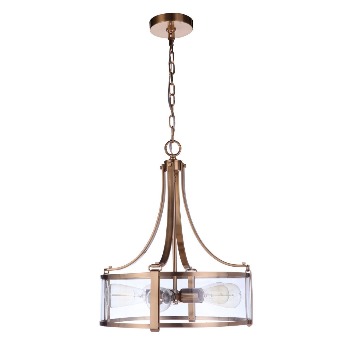 Craftmade Elliot 5 Light Pendant in Satin Brass