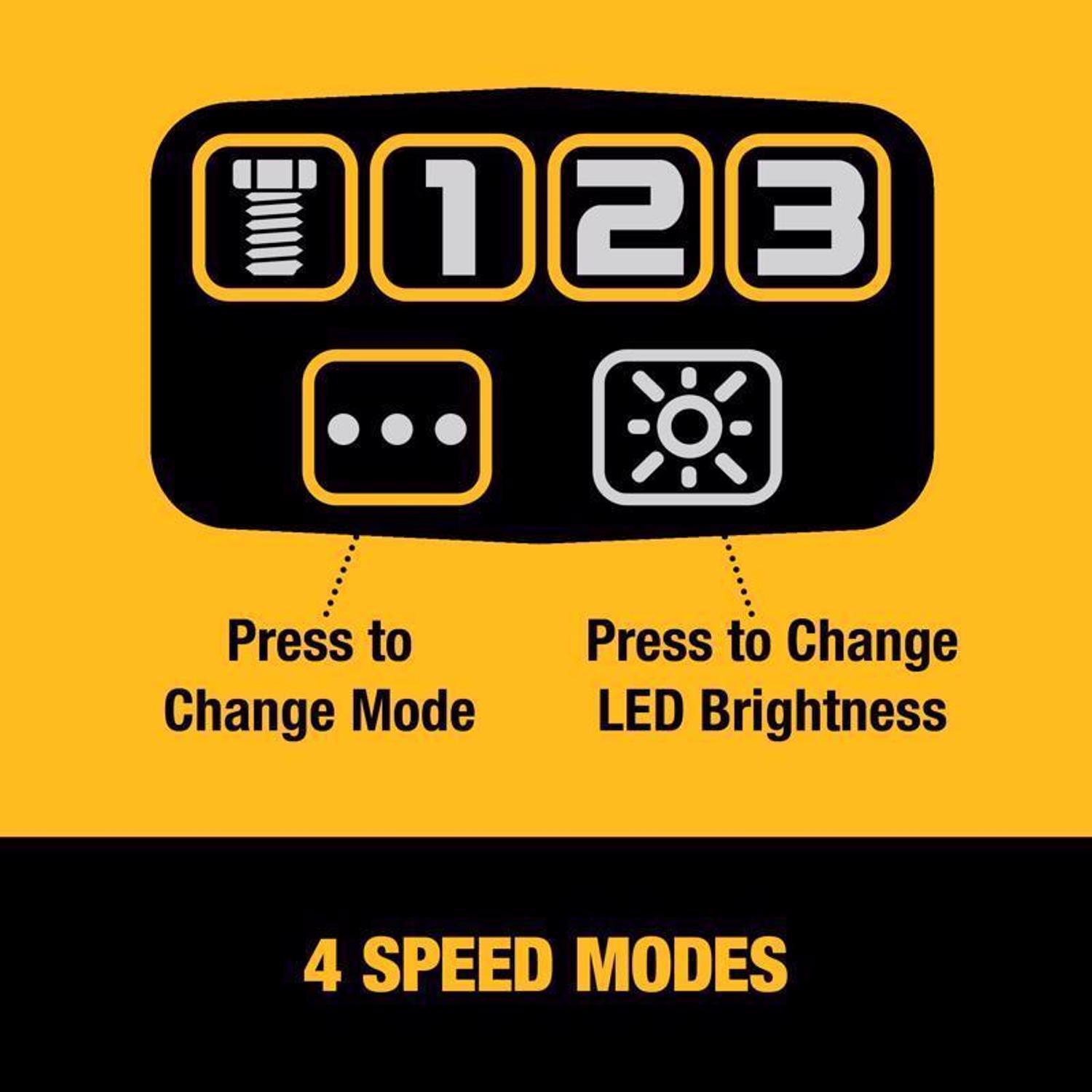 DeWalt 20V MAX 1/2 in. Cordless Brushless Mid-Range Impact Wrench Kit (Battery & Charger)