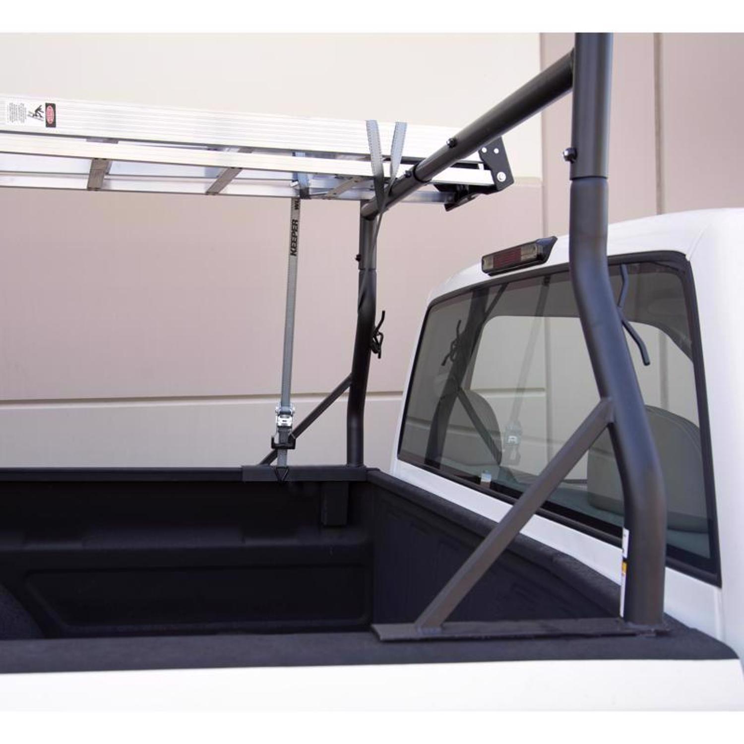 Keeper 1.25 in. W X 14 ft. L Gray Tie Down w/Ratchet 800 lb 1 pk