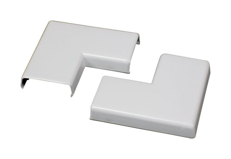 Legrand On-Wall 2.5 in. L Flat Elbow 2 pk